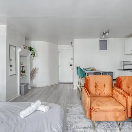 Sublime Studio Renove Centre-ville Gare 2pers Апартаменты