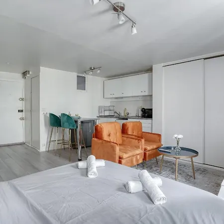 Sublime Studio Renove Centre-ville Gare 2pers * Понтуаз